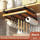 Axyaa Under Cabinet Basket Storage Shelf: Kitchen & Office Organizer