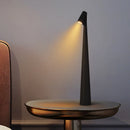 Axya Luxury Vertical Pole Design Desk Lamp with USB Charging