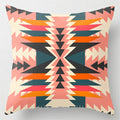 Axyaa Geometric Brown Pillowcase - Home Decor Sofa Cushion Cover