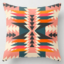 Axyaa Geometric Brown Pillowcase - Home Decor Sofa Cushion Cover