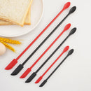 Axyaa Silicone Spatula Set for Jars, Butter & Cosmetic Bottles