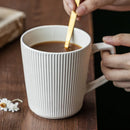 Axyaa Ceramic Coffee Mug Cup Simple High-end Funny Drinkware Tea Christmas Gift
