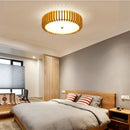 Axyaa Wooden LED Ceiling Lamp Living Room Chandelier E27 Bulb Fixture Lighting
