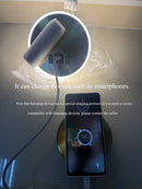 Axyaa LED Wall Sconce Lamp with Dual USB Ports & Adjustable Reading Lights