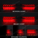 Axyaa LED Rear Bumper Reflector Lights for Mitsubishi X Pander - Dynamic Signals