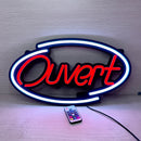 Axyaa RGB Neon Open Sign for Bar Store Shop Decoration
