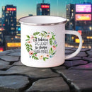 Axyaa Teacher Gift Enamel Mug - Creative Coffee Cup for School and Home