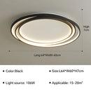 Axyaa Modern LED Chandelier for Bedroom Study Living Room Lighting Fixture