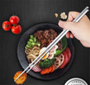 Axya 14-Inch Stainless Steel Hot Pot Chopsticks - Deep Fry Cooking Noodle Frying Tools