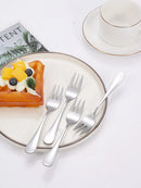 Axyaa Fruit Fork Set for Desserts, Cake, and Cabinets