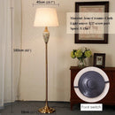 Axyaa Modern Chinese Ceramics LED Floor Lamp for Home Living Room & Bedroom