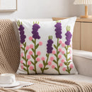 Axyaa Embroidery Pillowcase Set | 45X45 Cotton Throw Pillow Cover