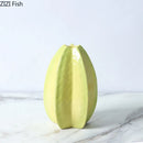 Ceramic Fruit Vases by Axyaa - Floral Decor Hydroponic Flower Arrangement Display
