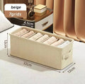Axyaa Clothing Drawer Organizer Box - Closet Bra Socks Underwear Storage