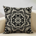 Axyaa Hamsa Cushion Cover, Mandala Sofa Pillow Case, 45x45cm