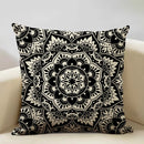 Axyaa Hamsa Cushion Cover, Mandala Sofa Pillow Case, 45x45cm