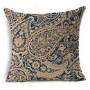 Axyaa Ramadan Vintage Ethnic Pattern Cushion Cover 45x45cm Linen Pillow Case