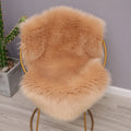 Axyaa Faux Sheepskin Soft Area Rug | Fluffy Wool Chair Sofa Cushion