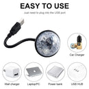 Axya RGB Mini Disco Ball Sound Party Auto Light