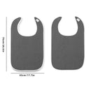Axyaa Adult Bibs for Elderly - Adjustable, Machine Washable & Stylish