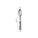 Axyaa Stainless Steel BBQ Tongs Buffet Clip for Non-Stick Grilling