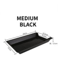 Axyaa Large Rectangular Skewer Tray for BBQ and Fried Skewers