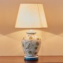 Axyaa Bird Ceramic Table Lamp - European Retro New Chinese Pastoral Living Room Decor
