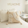 Axyaa Flower Pillowcase: Beautiful Living Room Bedside Sofa Car Decoration