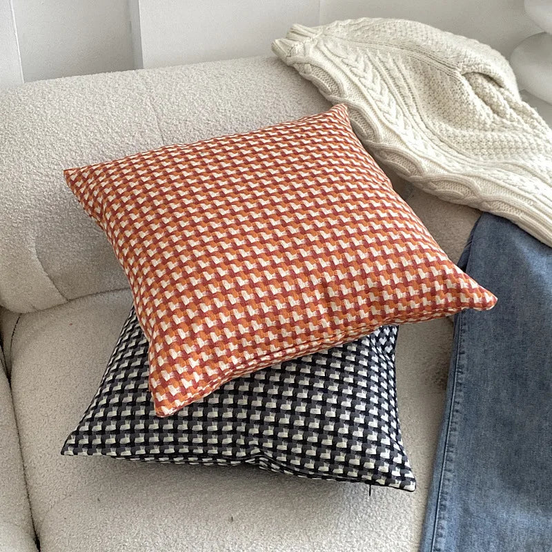 Nordic Soft 18x18 Inch Pillow Covers for Couch Sofa Bed by Axyaa