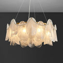 Axyaa Crystal Chandelier LED Pendant Lamp - Luxury Home Decor Lighting