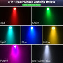 Axyaa RGB Par Light 72LEDs DMX Remote Control DJ Disco Party Lights