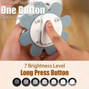 Axyaa Octopus Whale Silicone Lamp: Rechargeable Cute Animal Nightlight for Kids