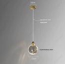 Modern LED Crystal Chandelier by Axyaa for Home Decor & Ambiance