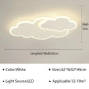 Axyaa LED Ceiling Light White Modern Children's Room Bedroom Chandelier