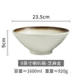 Axyaa Large Ramen and Soup Bowl Set, Japanese Ceramic Tableware