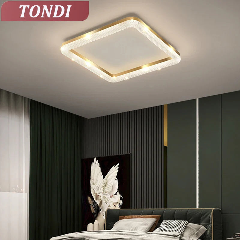 Axyaa Nordic LED Square Ceiling Light for Home Decoration