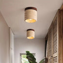 Axyaa Wabi Sabi Yellow Stone Downlight Ceiling Light for Hotel Restaurant Decor