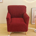 Axyaa Seersucker Fabric Sofa Cover - Simple, Anti-Scratch, All-Inclusive