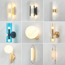 Axyaa LED Glass Wall Lamp for Home Decor