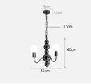 Axyaa Modern LED Chandelier Pendant Light for Indoor Dining Room Lighting