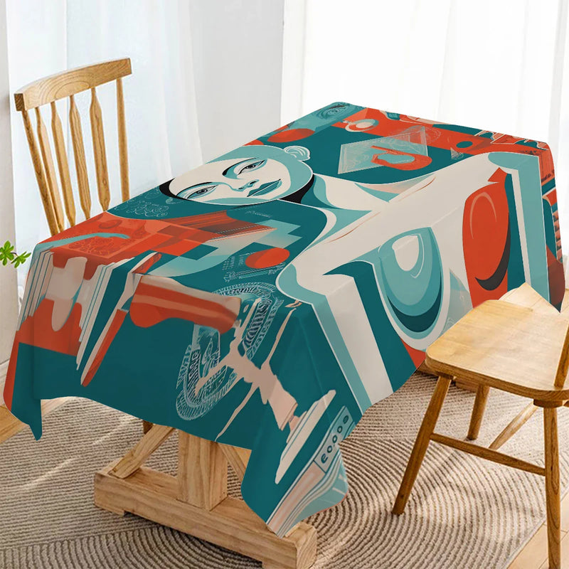 Axyaa Waterproof Tablecloth: Stylish Party & Holiday Decor