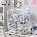 Acrylic Organizer with Drawers by Axyaa: Stylish Desktop Storage for Stationery