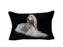 Axyaa Dog & Cat Pattern Linen Cushion Cover for Living Room Decor