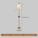 Axyaa Glass Pendant Light for Bedroom Dining Room Study Decor