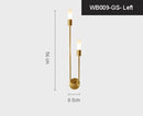 Nordic Long Strip LED Wall Sconce by Axyaa for Bedroom Bathroom Mirror Living Room