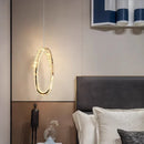 Axyaa Crystal Chandelier LED Ceiling Lamp Indoor Hanging Lights