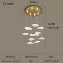 Axyaa Modern Acrylic LED Chandelier for Home Decoration Lighting