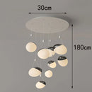 Axyaa Nordic Pendant Lamp for Dining Room - Ceiling Chandelier Lighting
