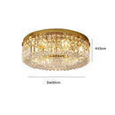 Axyaa Elegant Crystal Ceiling Lamp for Home Dining Room & Bedroom Lighting