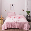 Axyaa Flannel Throw Blanket: Classic Solid Black Fleece, 180*200cm